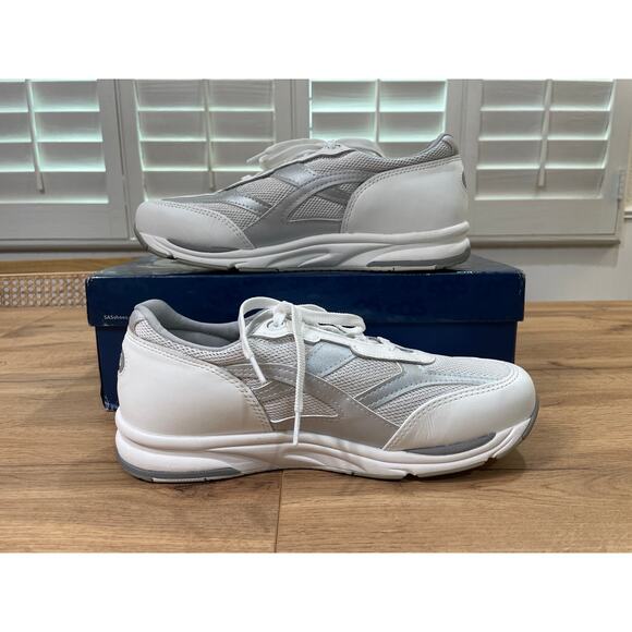 SAS Women's Tour Mesh Lace-Up Sneaker White/Silver Size 10.5 W3 Triple Wide NIB - Picture 8 of 14